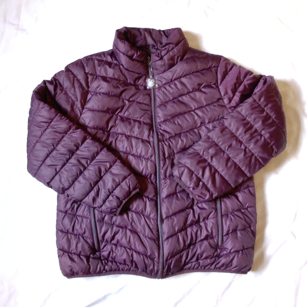 Big Chill Women's Purple Puffer Jacket
